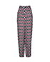 Marni Patterned Trousers, front view