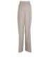 The Row Wide Leg Trousers, £230, Clothing, Grey, Wool, Front view