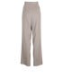 The Row Wide Leg Trousers, £230, Clothing, Grey, Wool, Back view