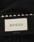 Gucci Scallop-Trimmed Trousers, &pound;180, Clothing, Black, Cotton, Other view