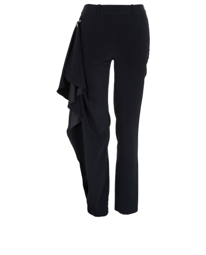 Jean Paul Gaultier Draped Trousers, &pound;230, Clothing, Black, Acetate/Polyester (Polymer), Front view