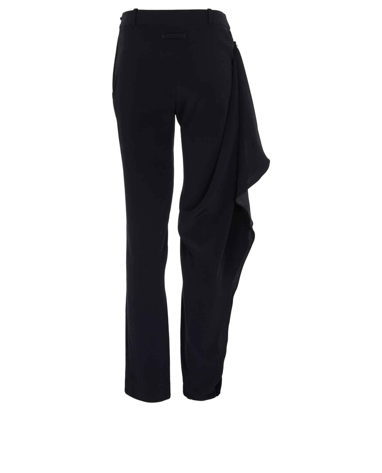 Jean Paul Gaultier Draped Trousers, &pound;230, Clothing, Black, Acetate/Polyester (Polymer), Back view