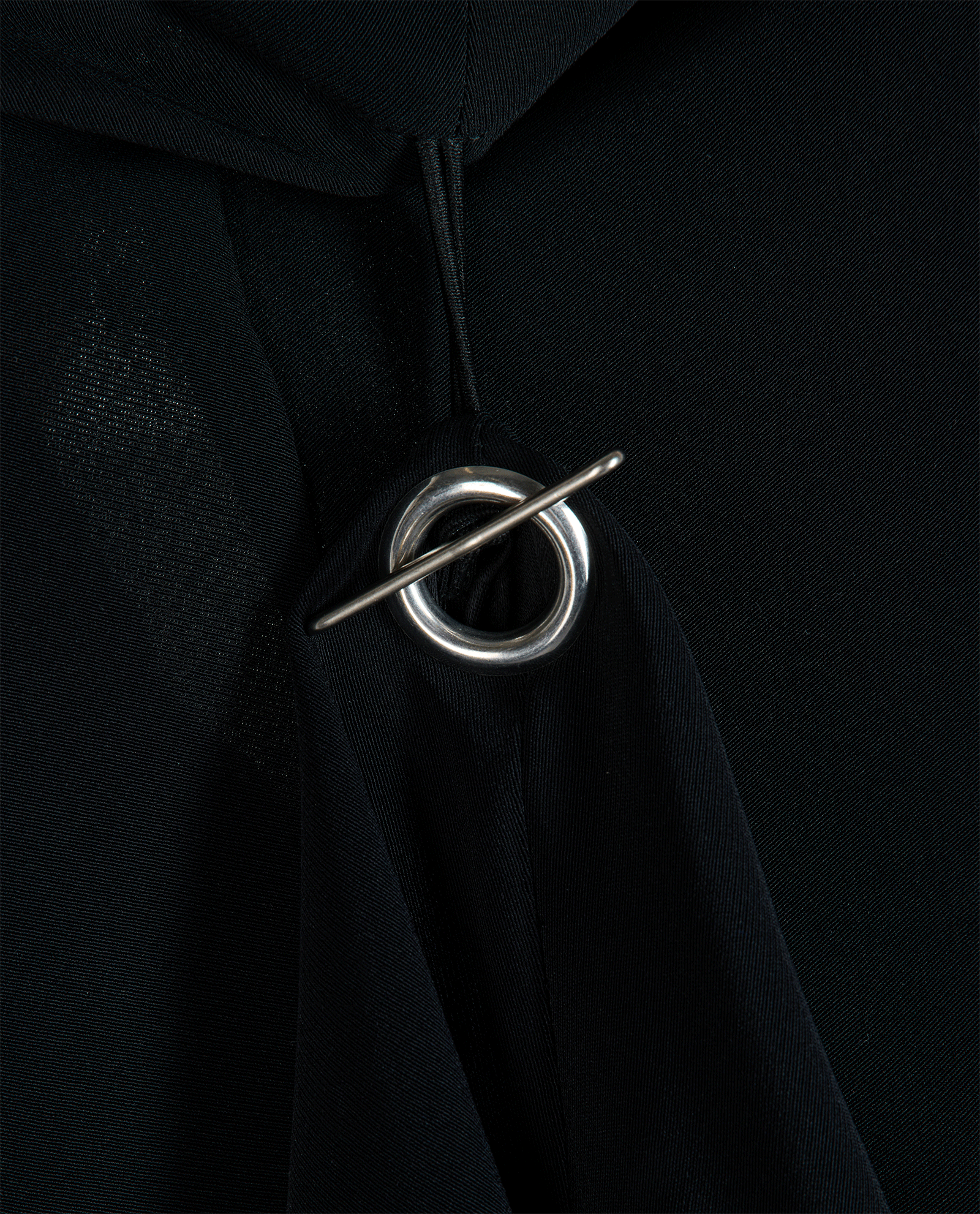 Jean Paul Gaultier Draped Trousers, &pound;230, Clothing, Black, Acetate/Polyester (Polymer), Other view