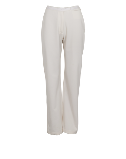 Fendi Vintage Trousers, &pound;90, Clothing, Cream, Nylon, Front view