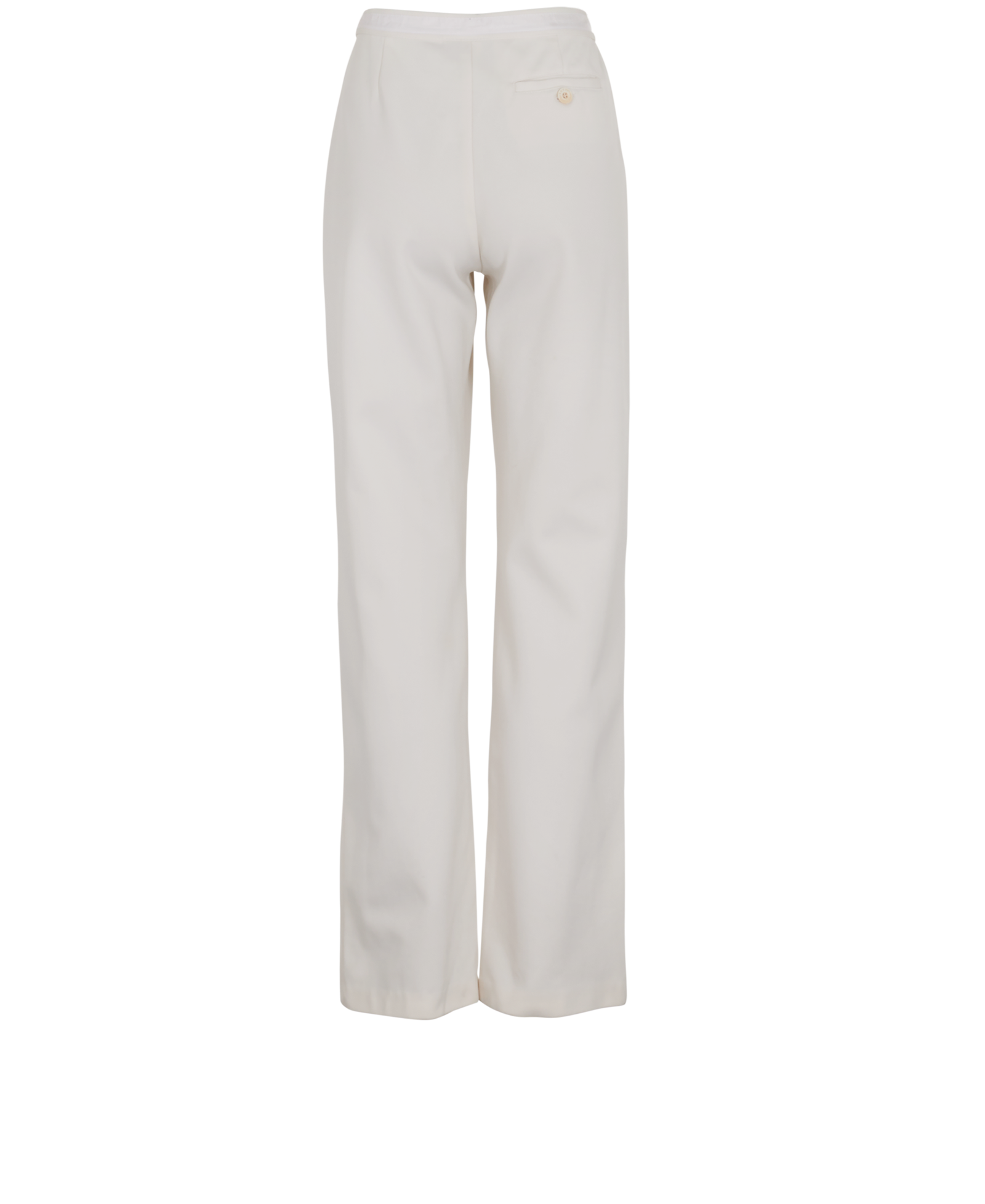 Fendi Vintage Trousers, &pound;90, Clothing, Cream, Nylon, Back view