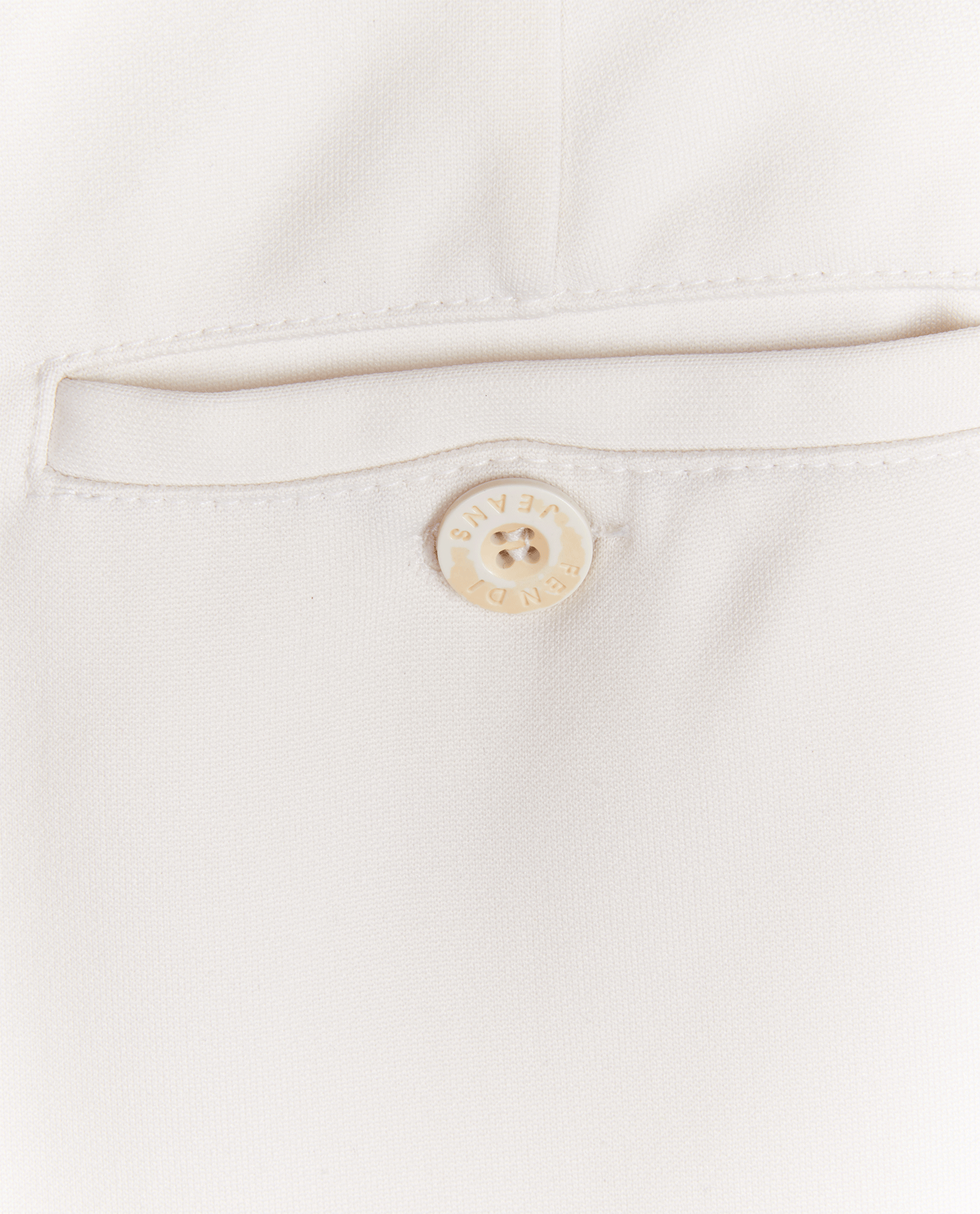 Fendi Vintage Trousers, &pound;90, Clothing, Cream, Nylon, Other view