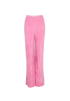 Gucci Embellished G Wide Leg Trousers, &pound;150, Clothing, Pink, Polyester (Polymer)/Viscose, Front view