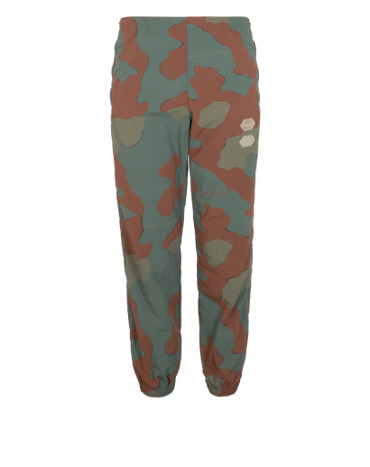 Off-White Camouflage Joggers, &pound;130, Clothing, Brown/Green, Polyester (Polymer), Front view