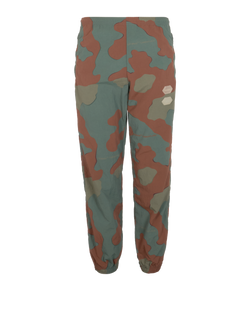 Off-White Camouflage Joggers, Mens, Poly, Green/Brown, Sz S, 3*