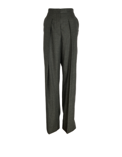 Stella McCartney Rylee Trousers, Wool, Grey, UK16, 3*