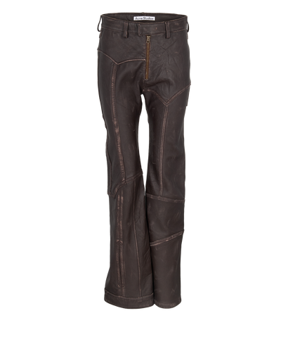 Acne Studios Biker Trousers, front view