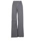 Alaia Patterned Wide Leg Trousers, &pound;350, Clothing, Black/White, Viscose, Front view