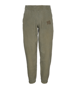 Alexander Wang Logo Joggers, Cotton, Khaki, Sz XXS, 2*