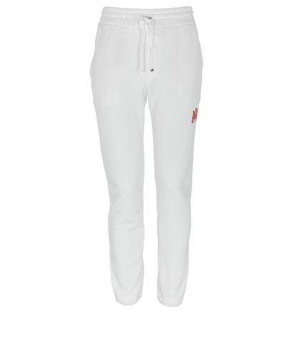 Amiri Logo Joggers, front view