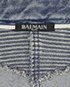 Balmain Washed Zip Jeans, other view