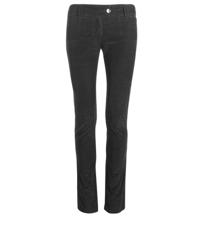 Balenciaga Cordroy Slim Fit Trousers, front view