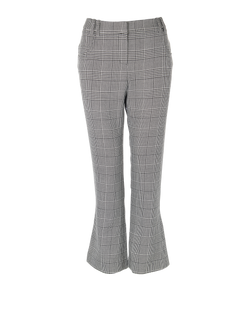 Balmain Houndstooth Trousers, Poly/Wool, Black/White, UK 10, 3*