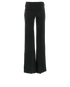 Balmain Flared Trousers, &pound;295, Clothing, Black, Cotton, Back view