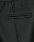 Balmain Flared Trousers, &pound;295, Clothing, Black, Cotton, Other view