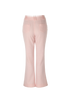 Balmain Plaid Print Trousers, back view