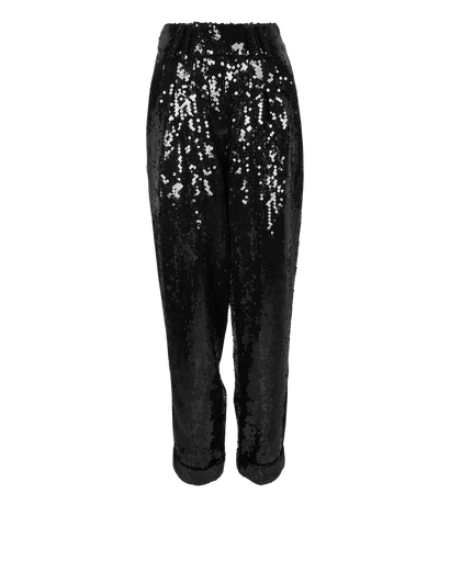 Balmain Sequinned Trousers, front view
