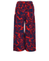 Burberry Rose Print Trousers, back view