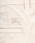 Burberry EKD Embroidered Trousers, &pound;90, Clothing, Beige, Cotton, Other view