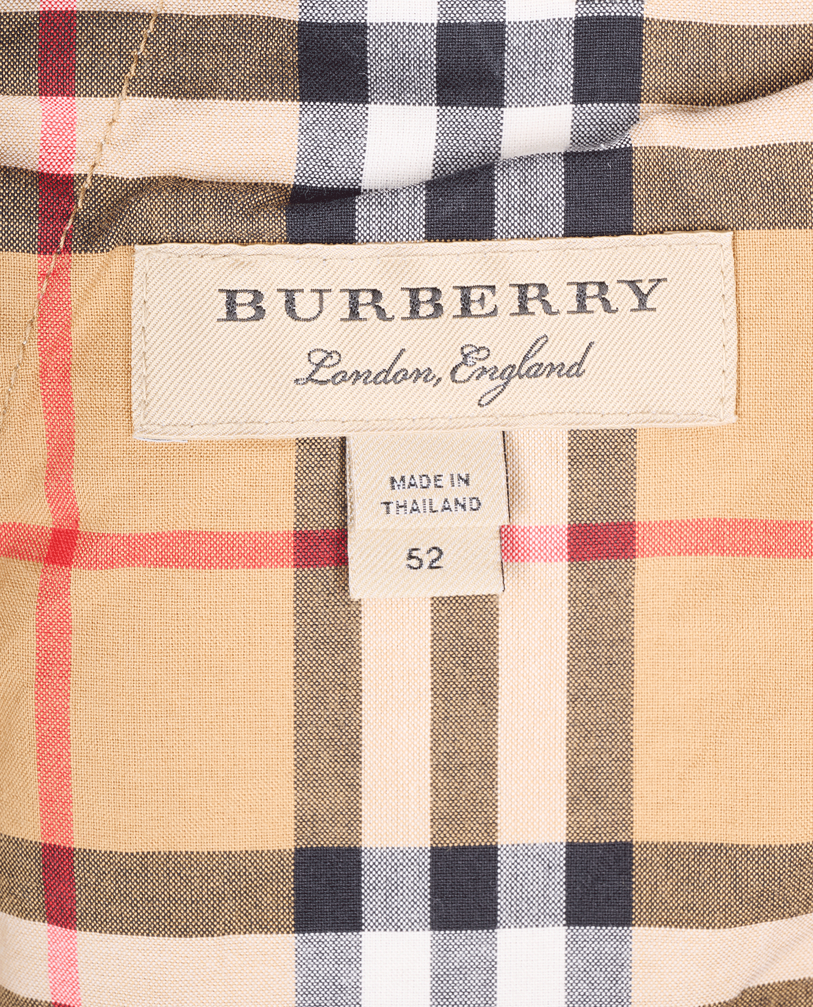 Burberry EKD Embroidered Trousers, &pound;90, Clothing, Beige, Cotton, Other view