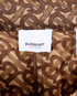 Burberry TB Monogram Trousers, &pound;220, Clothing, Brown, Silk, Other view