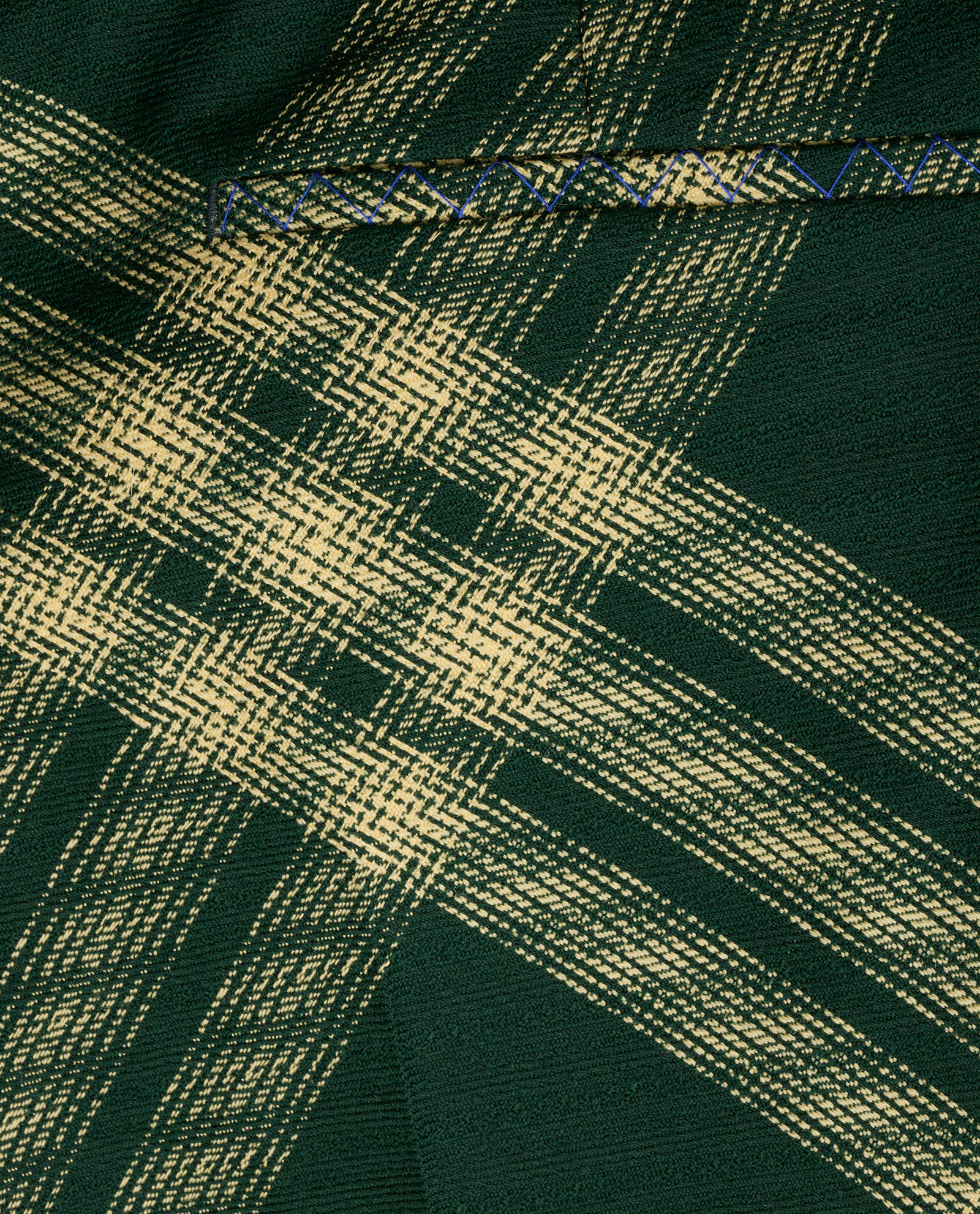 Burberry Giant Check Trousers, &pound;140, Clothing, Green, Wool, Other view