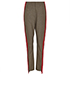 Burberry Houndstooth Striped Trousers, front view