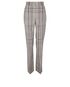 Burberry Check Trousers, &pound;295, Clothing, Brown/White, Polyester (Polymer), Front view