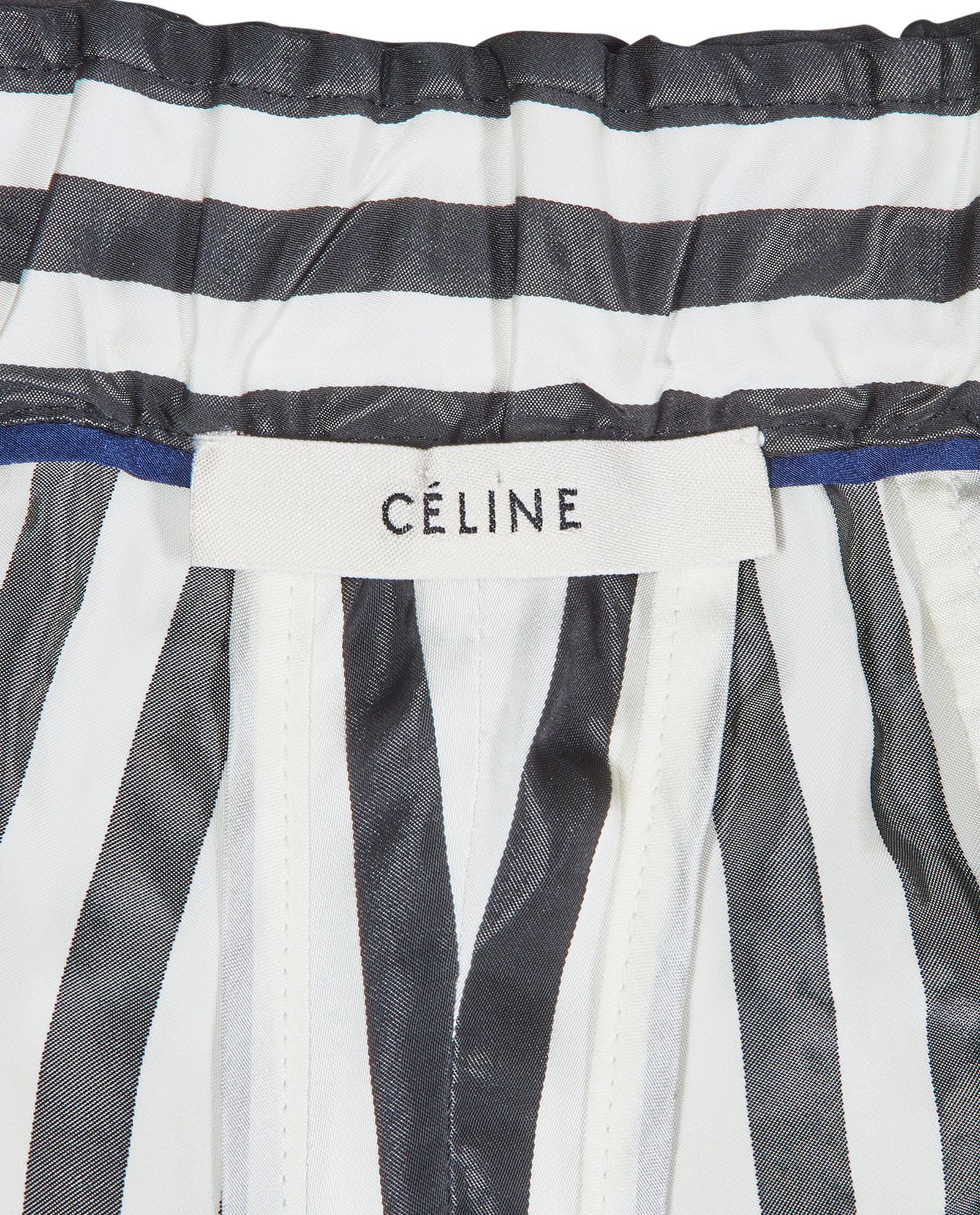 Celine cheap striped trousers