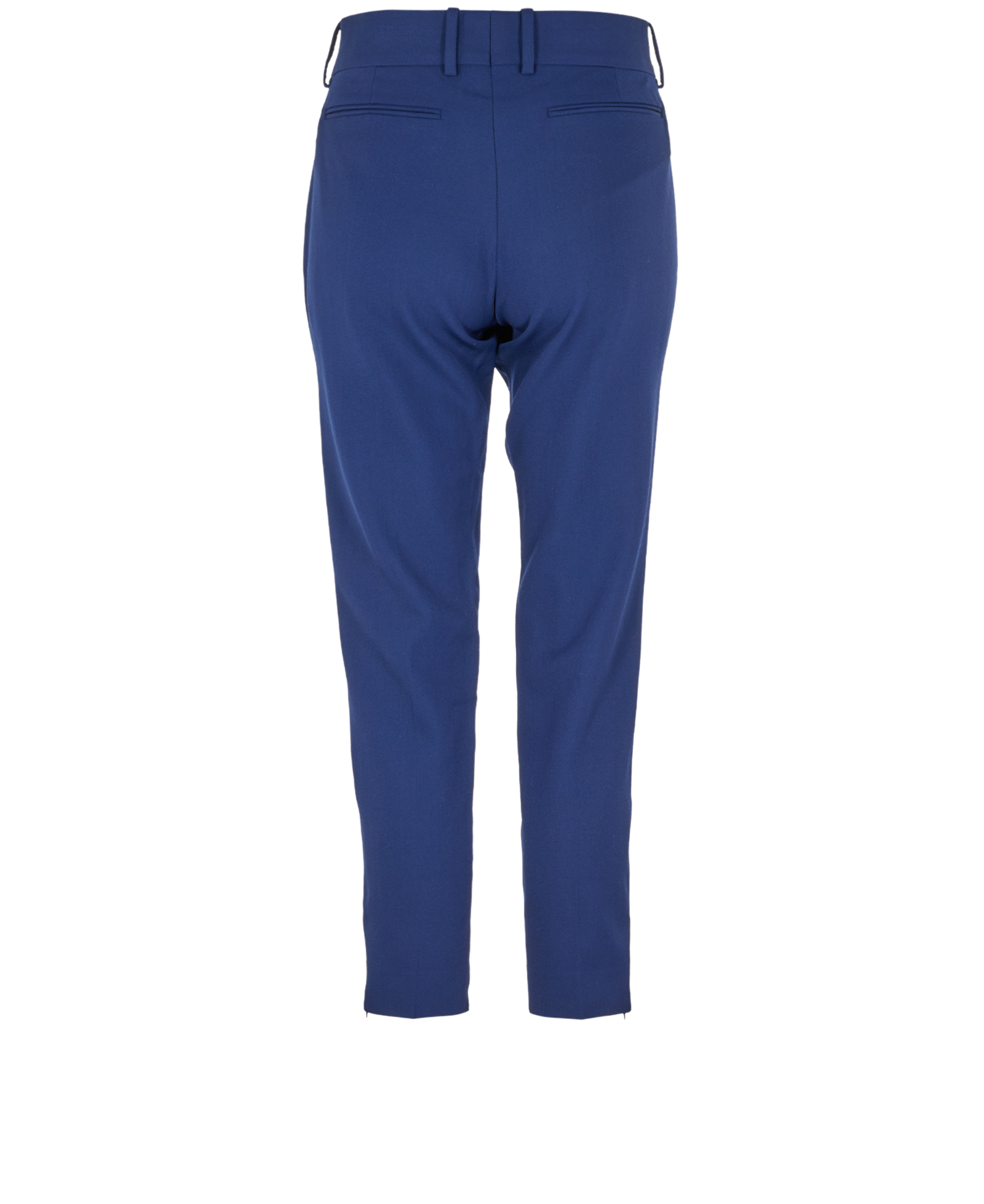 Celine Cropped Trousers, &pound;110, Clothing, Blue, Wool, Back view