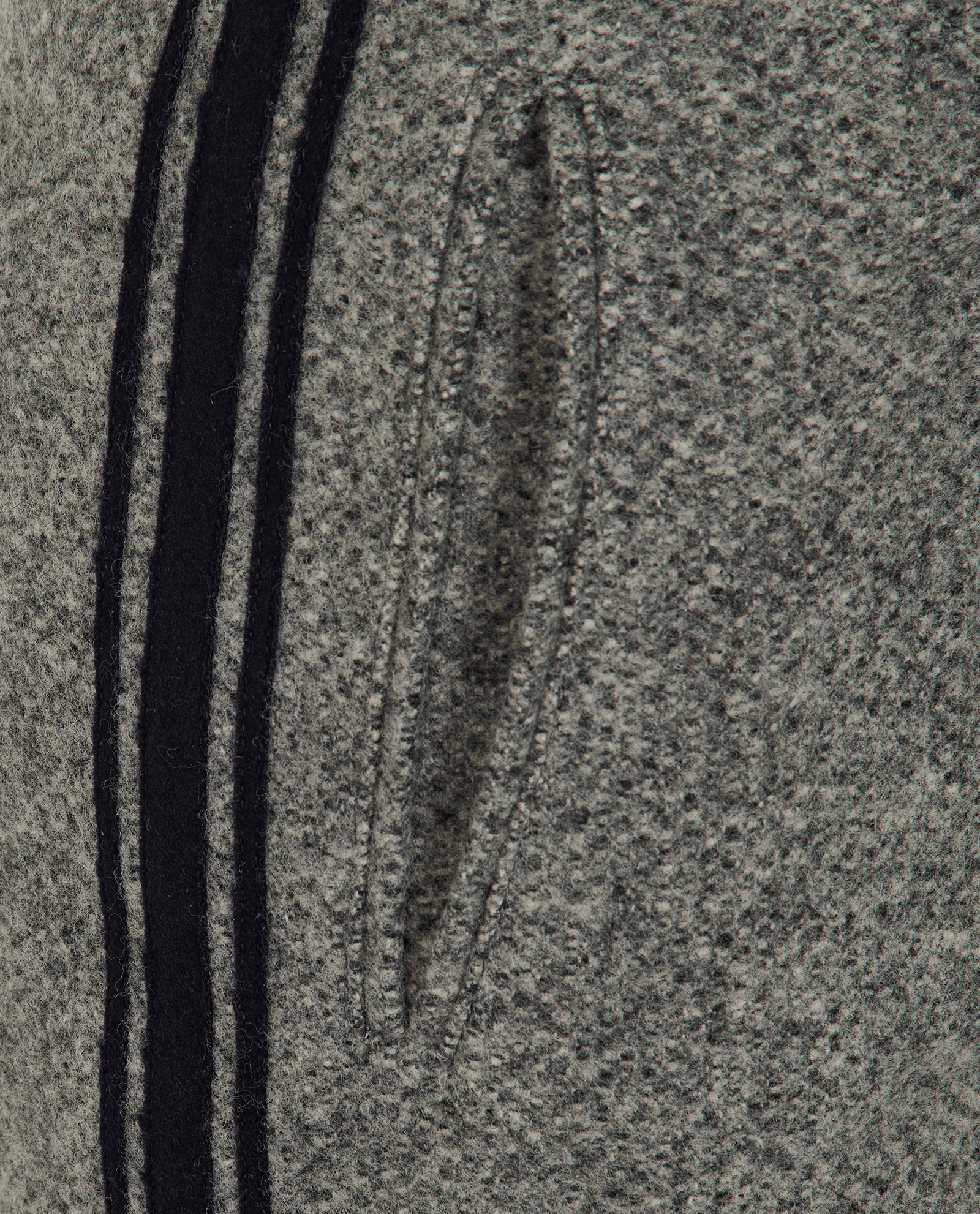 Chanel Striped Trousers, &pound;495, Clothing, Grey, Wool, Other view