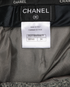 Chanel Striped Trousers, &pound;495, Clothing, Grey, Wool, Other view