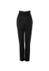 Chanel High Waisted Tweed Trousers, front view