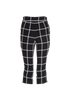 Chanel 20S Tweed Check Trousers, back view