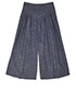Chanel Denim Culottes, front view