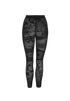 Chanel Destressed Leggings, back view