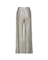 Chanel Highwaisted Wide Leg Trousers, back view