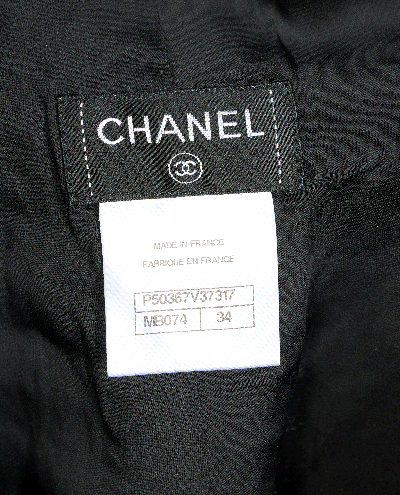 Chanel Tweed Trousers, &pound;320, Clothing, Black, Wool, Other view