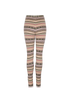 Chanel Logo Knitted Leggings, back view