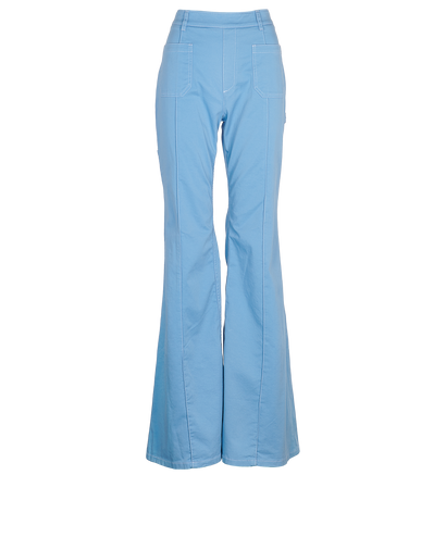 Chloé Flared Cargo Trousers, front view