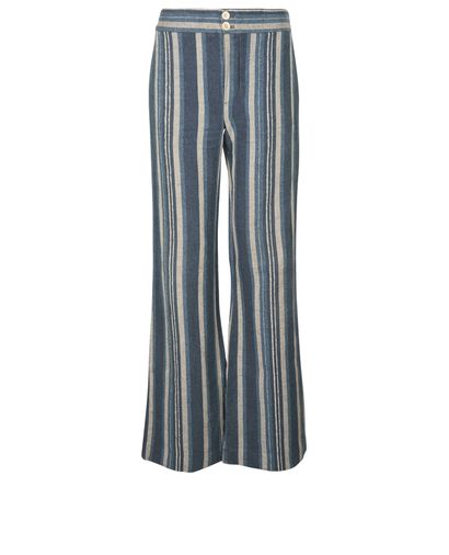 Chloé Striped Trousers, front view