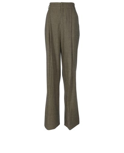 Chloé Dogtooth Wide Trousers, front view