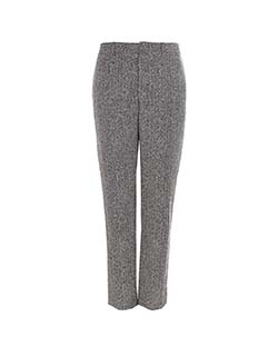 Christopher Kane Tweed Trousers, Cotton/Silk, Multi, UK 12
