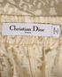 Christian Dior Oblique Wide Leg Trousers, £420, Clothing, Gold, Silk, Other view