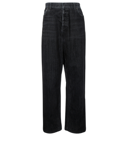 Christian Dior Velour Jeans, front view