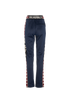 Dolce & Gabbana DG Mania Joggers, &pound;90, Clothing, Navy/Red, Polyester (Polymer), Back view
